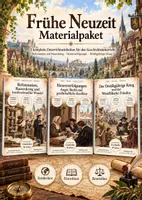 Vorschau - Unterrichtsreihen - Frühe Neuzeit: Reformation, Hexenverfolgungen & Dreißigjähriger Krieg | 3 Unterrichtseinheiten (294 Seiten) - Deckblatt