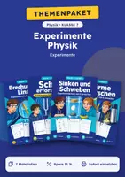 Vorschau - Arbeitsblätter - Experimente Physik, Paket mit 7 Materialien, Klasse 7 - Deckblatt