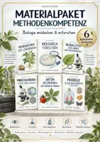 Vorschau - Unterrichtsreihen - Biologie entdecken & erforschen – Materialpaket Methodenkompetenz | 6 komplette Einheiten zu Beobachten, Forschen, Mikroskopieren & Bestimmen - Deckblatt