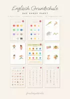 Vorschau - Poster - Englisch Grundschule Komplettpaket, 9 Materialien für den Anfangsunterricht - Deckblatt