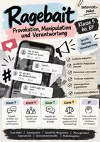 Vorschau - Unterrichtsreihen - Materialpaket: Ragebait - Jugendwort 2026 - Deckblatt