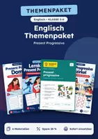 Vorschau - Arbeitsblätter - Present Progressive, Themenpaket Englisch, Klasse 5-6 - Deckblatt