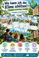 Vorschau - Stundenentwürfe - Unterrichtsreihe - Wie kann ich das Klima schützen? Prinzipien nachhaltigen Handelns - Deckblatt