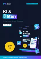 Vorschau - Unterrichtsreihen - KI & Daten: KI, KI-Kunst, Datenschutz - Deckblatt