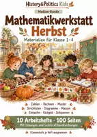 Vorschau - Arbeitsblätter - Mathematikwerkstatt Herbst Medium-Bundle Klasse 1–4 - Deckblatt