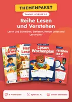 Vorschau - Arbeitsblätter - Themenreihe Lesen und Verstehen Deutsch, Klasse 1-2 - Deckblatt
