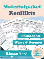 Vorschau - Arbeitsblätter - Konflikte Klasse 7 8 9 - Deckblatt