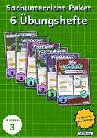 Vorschau - Arbeitsblätter - Sachunterricht Klasse 3 Paket | Vom Korn zum Brot, Himmelsrichtungen, Tiere sind angepasst - Deckblatt