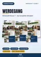 Vorschau - Präsentationen/Tafelbilder - Wirtschaft Klasse 7 – Komplettpaket Werdegang: 3 Lernhefte, 3 Foliensätze, Tests und Klassenarbeiten - Deckblatt