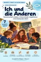Vorschau - Unterrichtsreihen - RELIGIO 5 – Ich und die anderen | 7 Arbeitsblätter zu Freundschaft, Stärken & Gemeinschaft - Deckblatt