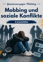 Vorschau - Arbeitsblätter - Mobbing, Cybermobbing & soziale Konflikte – Komplettpaket - Deckblatt
