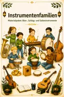 Vorschau - Unterrichtsreihen - Materialpaket: Blas-, Schlag- und Saiteninstrumente - Deckblatt