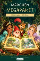 Vorschau - Spiele - Märchen – Megapaket mit 32 Materialien | Lesen, Schreiben, Grammatik und Spiele - Deckblatt