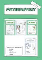 Vorschau - Arbeitsblätter - DaF/DaZ Deutsch als Zweitsprache Fördermaterialien | Materialpaket - Deckblatt