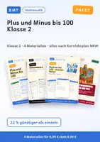 Vorschau - Spiele - Plus und Minus bis 100 Klasse 2 – Paket - Deckblatt