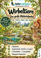 Vorschau - Arbeitsblätter - Wirbeltiere – Das große Materialpaket 🐸🐟🐢🐦🐿️ - Deckblatt