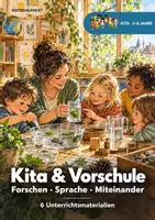 Vorschau - Unterrichtsreihen - Kita & Vorschule Sparpaket | Forschen, Mathe & Gefühle 3–6 Jahre - Deckblatt