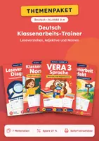 Vorschau - Arbeitsblätter - Leseverstehen, Klassenarbeits-Trainer Deutsch, Klasse 3-4 - Deckblatt