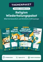 Vorschau - Arbeitsblätter - Bibelauslegung, Wiederholungspaket Religion, Klasse 11-12 - Deckblatt