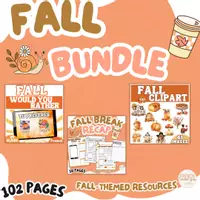 Vorschau - Spiele - Herbst Aktivitäten –Englisch - Materialpaket - Deckblatt