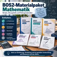 Vorschau - Arbeitsblätter - BOS2 Materialpaket - Deckblatt