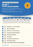 Vorschau - Stundenentwürfe - Digitale Welt Bundle 1: Fit für soziale Medien — 8 Doppelstunden Klasse 5/6 mit Übungsheft, Plakat und Lösungen - Deckblatt