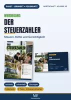Vorschau - Präsentationen/Tafelbilder - Steuern – Komplettpaket Wirtschaft Klasse 10: Lernheft, Foliensatz, Tests | Werdegang - Deckblatt