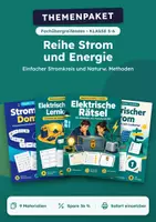 Vorschau - Arbeitsblätter - Themenreihe Strom und Energie, Klasse 5-6 - Deckblatt
