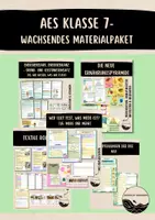 Vorschau - Arbeitsblätter - AES Klasse 7 - wachsendes Materialpaket - Deckblatt