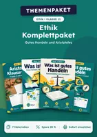 Vorschau - Arbeitsblätter - Gutes Handeln, Komplettpaket Ethik, Klasse 11 - Deckblatt
