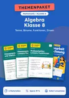Vorschau - Arbeitsblätter - Mathe Klasse 8: Terme, Binomische Formeln, Funktionen - Deckblatt