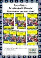 Vorschau - Stundenentwürfe - Komplettpaket: Schreibwerkstatt - Oberstufe - Deckblatt