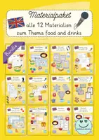 Vorschau - Arbeitsblätter - Materialpaket: breakfast/food and drinks - Deckblatt