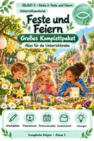 Vorschau - Unterrichtsreihen - RELIGIO 5 | Feste und Feiern – Komplettpaket für den Religionsunterricht - Deckblatt