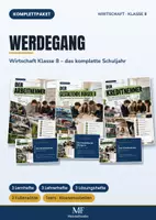 Vorschau - Präsentationen/Tafelbilder - Wirtschaft Klasse 8 – Komplettpaket Werdegang: 3 Lernhefte, 3 Foliensätze, Tests und Klassenarbeiten - Deckblatt