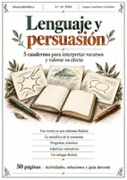 Vista previa - Hojas de trabajo - Ironía, metáfora y persuasión: 5 cuadernos 3.º–4.º ESO - Portada