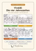Vorschau - Unterrichtsreihen - Materialpaket Vivaldi Die Vier Jahreszeiten Klasse 1/2 - Deckblatt