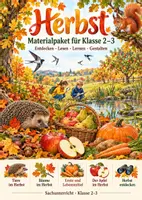 Vorschau - Arbeitsblätter - Herbst entdecken – Materialpaket für den Sachunterricht in Klasse 2–3 - Deckblatt