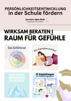 Vorschau - Arbeitsblätter - Materialpaket - Beratung: Raum für Gefühle - Deckblatt
