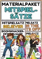 Vorschau - Arbeitsblätter - Materialpaket "MItspielsätze" - Musik Jg.3-6 (Mitwachsend!) - Deckblatt
