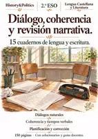 Vista previa - Hojas de trabajo - Diálogo, coherencia y revisión narrativa: 15 cuadernos 2.º ESO - Portada