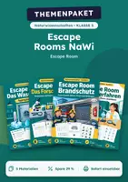 Vorschau - Arbeitsblätter - Escape Rooms NaWi, Paket mit 5 Materialien, Klasse 5 - Deckblatt
