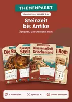 Vorschau - Arbeitsblätter - Geschichte Klasse 5-6: Steinzeit, Ägypten, Griechenland, Rom - Deckblatt