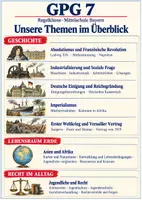 Vorschau - Arbeitsblätter - Materialpaket GPG Klasse 7 - Deckblatt