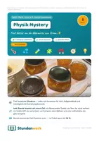 Vorschau - Stundenentwürfe - Physik Mystery Klasse 5 bis 8 Sammelband - Deckblatt