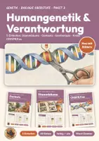 Vorschau - Stundenentwürfe - Genetik Oberstufe Paket 3: Humangenetik - Deckblatt