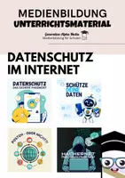 Vorschau - Arbeitsblätter - Materialpaket - Datenschutz im Internet - Deckblatt
