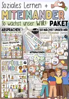 Vorschau - Poster - Soziales Miteinander PAKET / So wächst unser Wir - Deckblatt