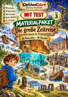 Vorschau - Test - Materialpaket: Die große Zeitreise – Teil 3 | Lernhefte & Wissenstests - Deckblatt