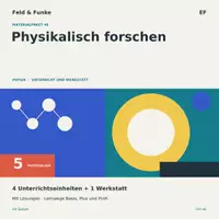 Vorschau - Arbeitsblätter - Physikalisch forschen | Physik EF | 5 Materialien mit Lösungen - Deckblatt